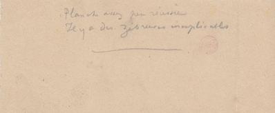 Lettre de Félicien Rops à [Léon?] [Evely?]. s.l., 0000/00/00. Bruxelles, Bibliothèque royale de Belgique, III/215/5/70