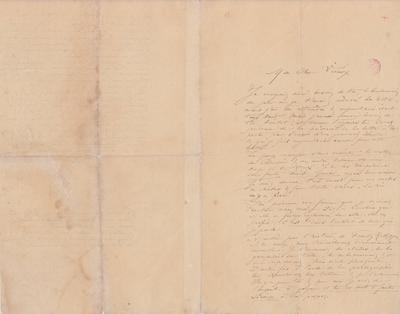 Lettre de Félicien Rops à [Armand] [Dandoy]. [Paris], 1878/02/12. Bruxelles, Bibliothèque royale de Belgique, III/215/8/26