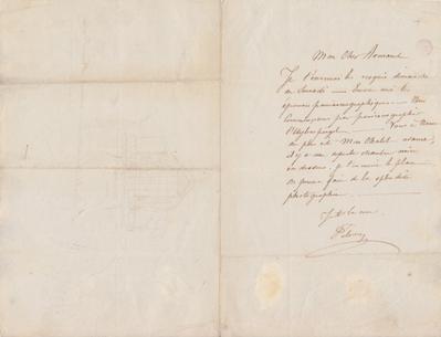 Lettre de Félicien Rops à Armand [Dandoy]. s.l., 0000/00/00. Bruxelles, Bibliothèque royale de Belgique, III/215/8/48